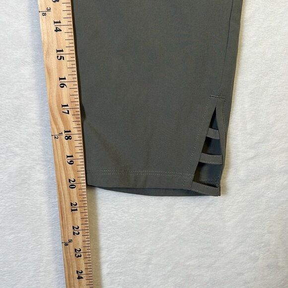 T By TALBOTS pastel green‎ Pants Comfort | Travel | work women small petite - Picture 2 of 8